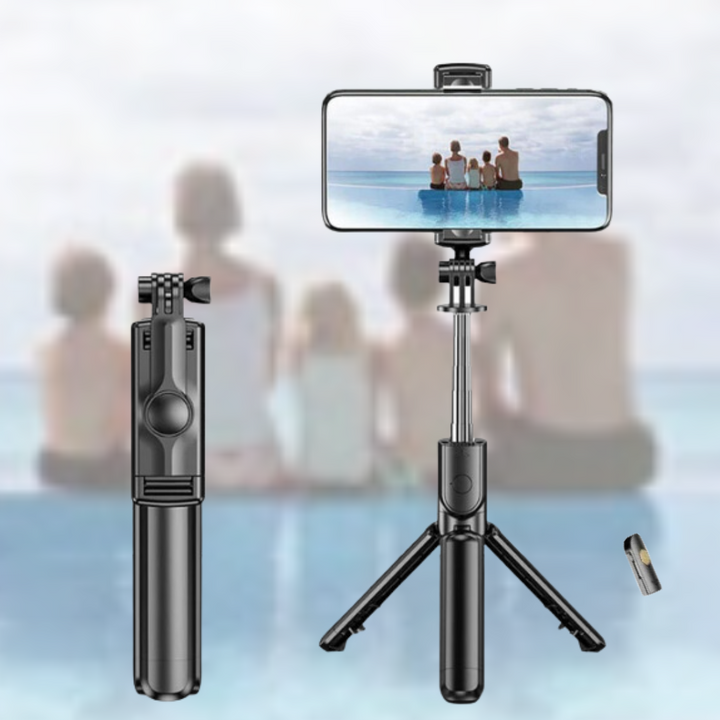 6 In 1 Kabelloser Bluetooth Selfie-Stick - verpasse kein Foto mehr 😍